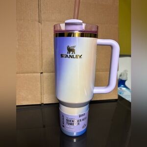 Wicked Stanley Purple and White Quencher Tumbler 40oz